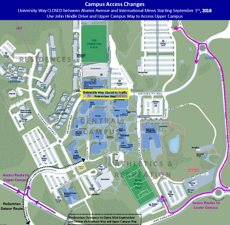 Access to Upper Campus and other new transportation options this fall